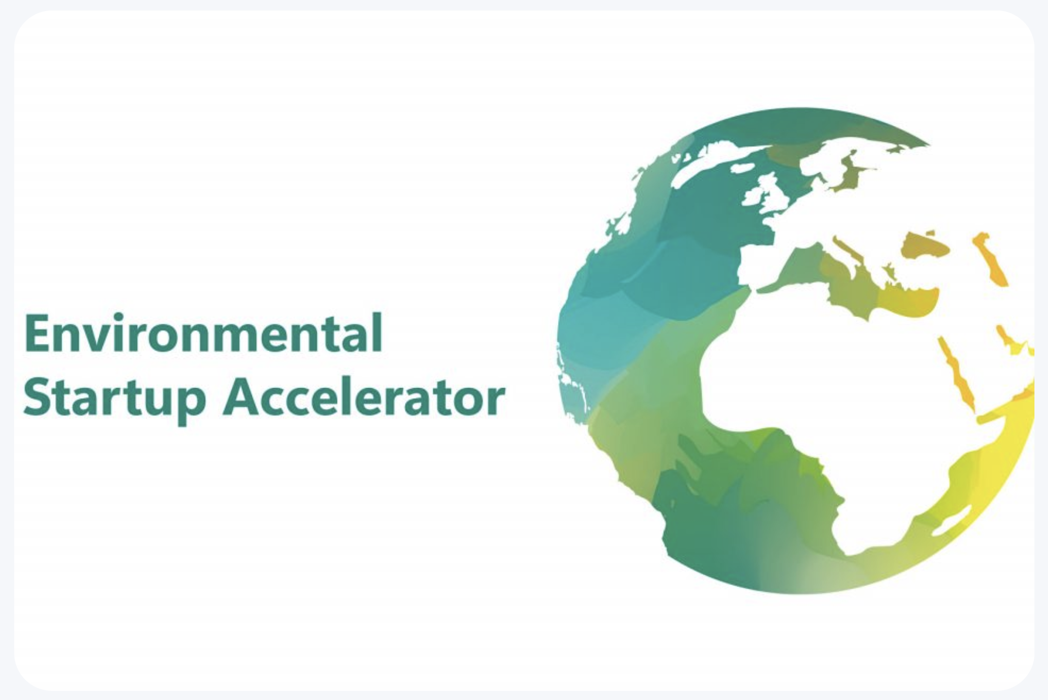 Integration into Microsoft’s Environmental Start-up Accelerator